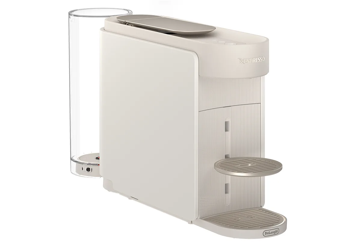 20260416092410_de_longhi_vertuo_up_kafetiera_gia_kapsoules_nespresso_mpez.jpeg De'Longhi Vertuo Up Καφετιέρα για Κάψουλες Nespresso Πίεσης 15bar Pearl White - Image 1