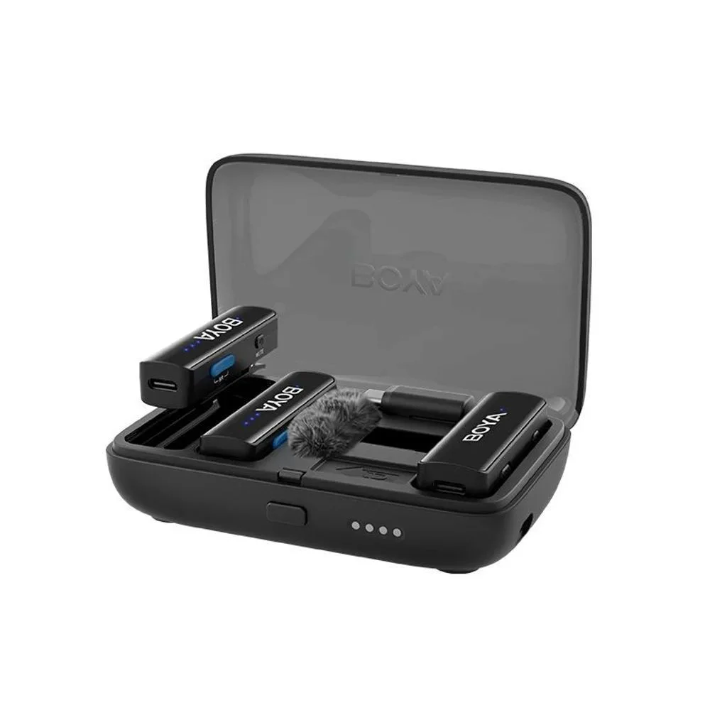 20260420161943_boya_link_v2_c2_set_mikrofono_me_usb_type_c_petou.jpeg Boya Link V2 C2 Σετ Μικρόφωνο με USB Type-C Πέτου - Image 1