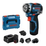 Bosch GSR 12V32 FC Γωνιακό Δραπανοκατσάβιδο Μπαταρίας Brushless 12V 2x2Ah 06019N7101