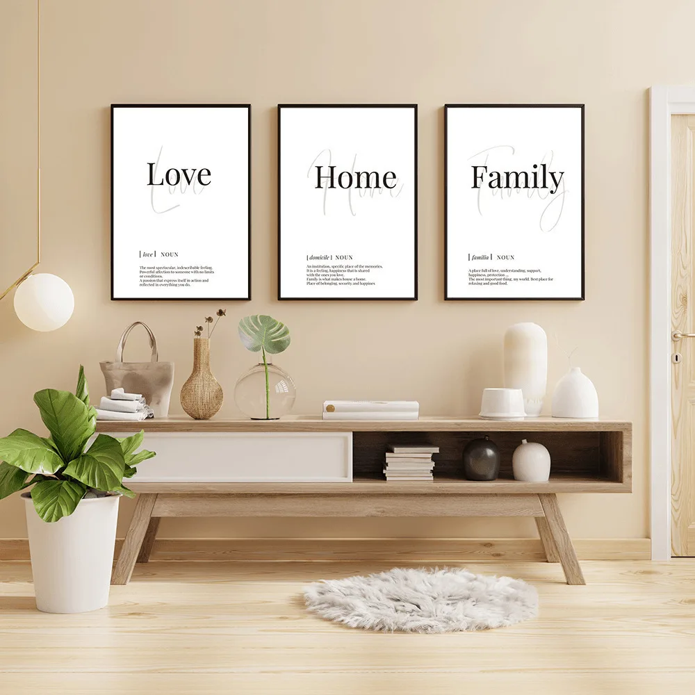 20260420221652_quote_poster_definition_home_pst132_21cm_x_30cm_mayro_xylino_kadro.jpeg Quote Poster Definition Home Pst132 21cm X 30cm Μαύρο Ξύλινο Κάδρο - Image 1