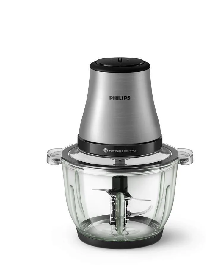 20260422114635_philips_3000_series_polykoptis_multi_500w_me_docheio_2lt_inox.jpeg Philips 3000 Series Πολυκόπτης Multi 500W με Δοχείο 2lt Inox - Image 1