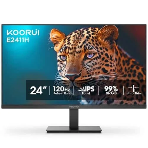 20260427160910_koorui_e2411h_ips_monitor_23_8_fhd_1920x1080.jpeg Koorui E2411H IPS Monitor 23.8" FHD 1920x1080 - Image 1