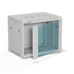 A-LAN Επιτοίχια Καμπίνα Rack 19U Γκρι