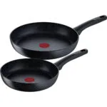 Tefal Σετ Τηγάνια από Αλουμίνιο με Επίστρωση από Πέτρα 2τμχ