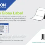 Epson High Gloss 610 Αυτοκόλλητες Ετικέτες σε Ρολό 102x51mm