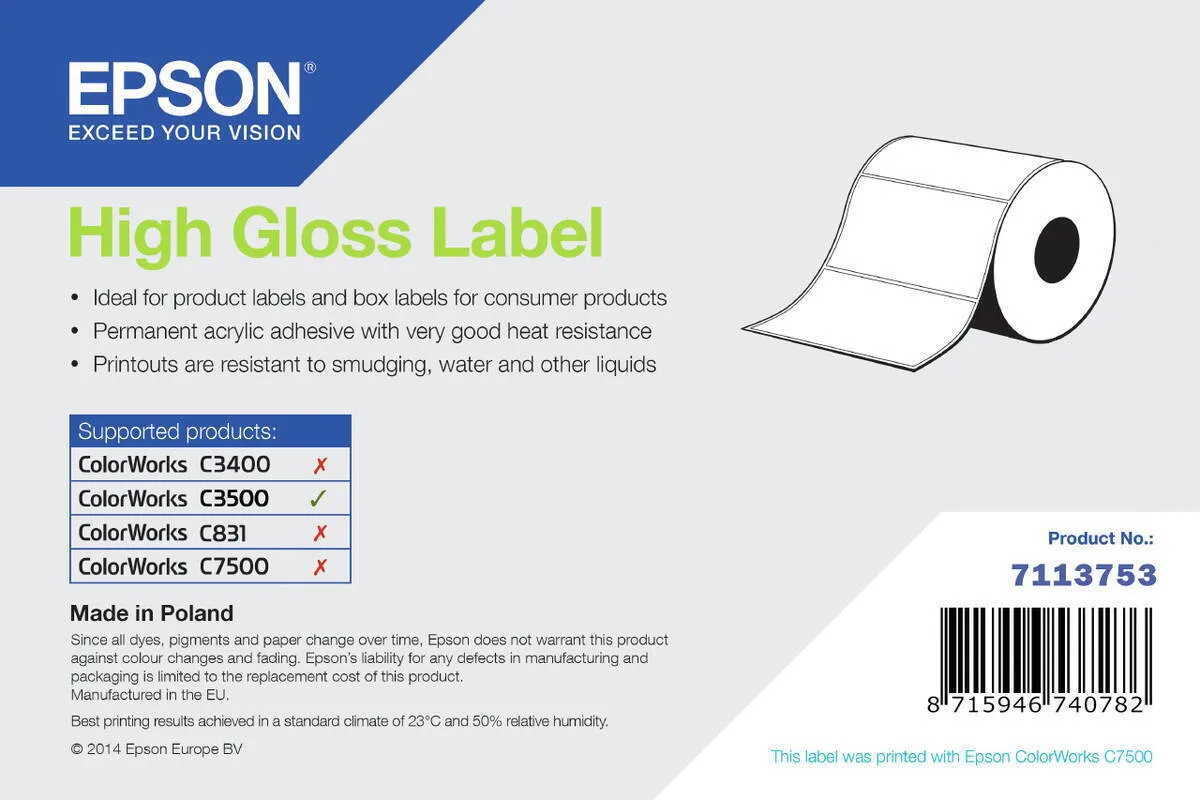 20260506174427_epson_high_gloss_610_aytokollites_etiketes_se_rolo_102x51mm.jpeg Epson High Gloss 610 Αυτοκόλλητες Ετικέτες σε Ρολό 102x51mm - Image 1