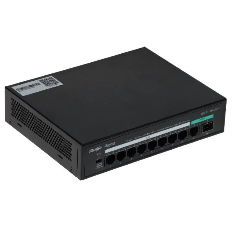 20260513143902_ruijie_reyee_l2_poe_switch_me_8_thyres_gigabit_1gbps_ethernet.jpeg Ruijie Reyee L2 PoE Switch με 8 Θύρες Gigabit (1Gbps) Ethernet - Image 1