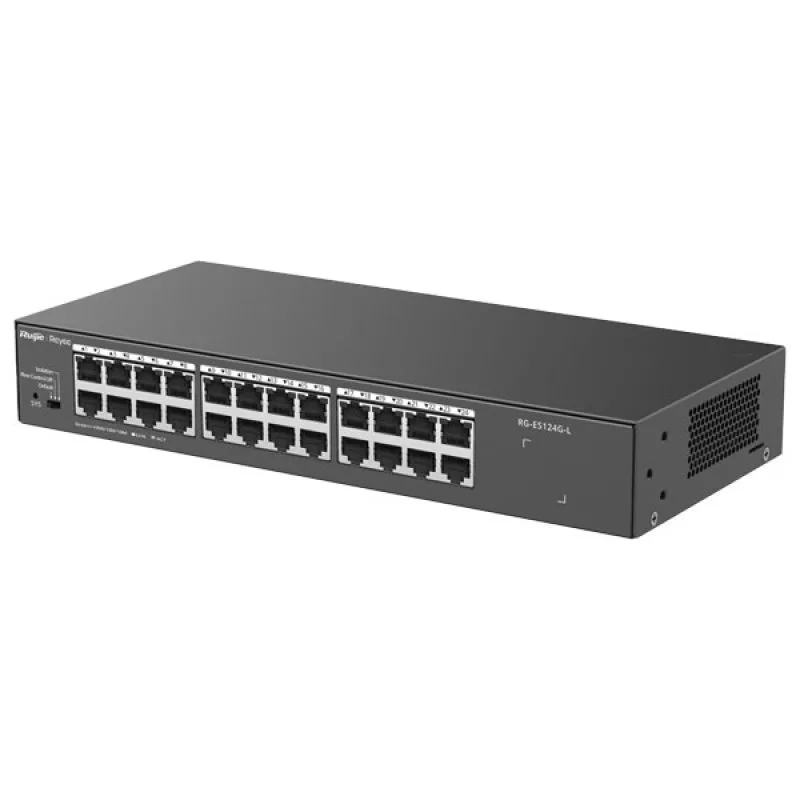 20260513143909_ruijie_reyee_unmanaged_l2_switch_me_24_thyres_gigabit_1gbps_ethernet.jpeg Ruijie Reyee Unmanaged L2 Switch με 24 Θύρες Gigabit (1Gbps) Ethernet - Image 1