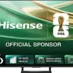 Hisense Smart Τηλεόραση 65" 4K UHD Mini LED E8S HDR (2025) 65E8S