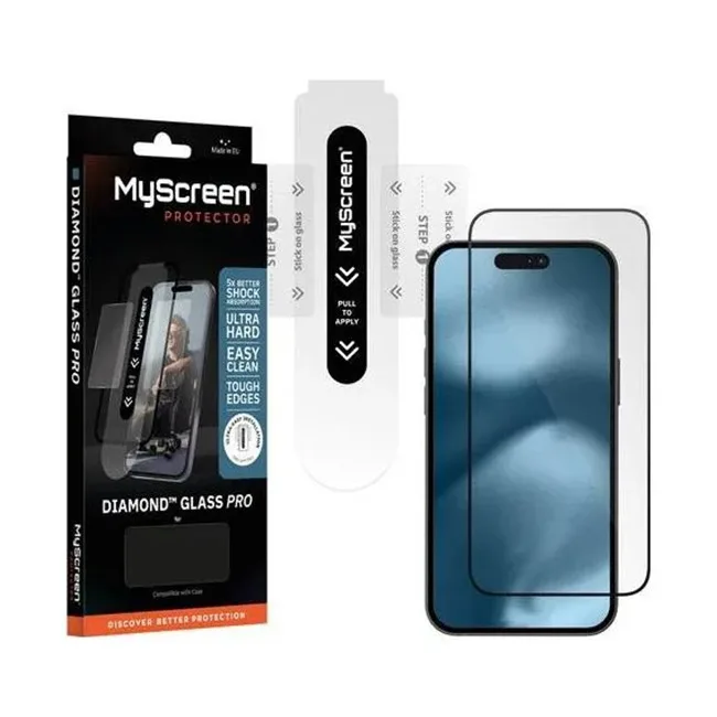 MyScreenPROTECTOR Tempered Glass (iPhone 17 / 17 Pro / 16 Pro) - Image 1