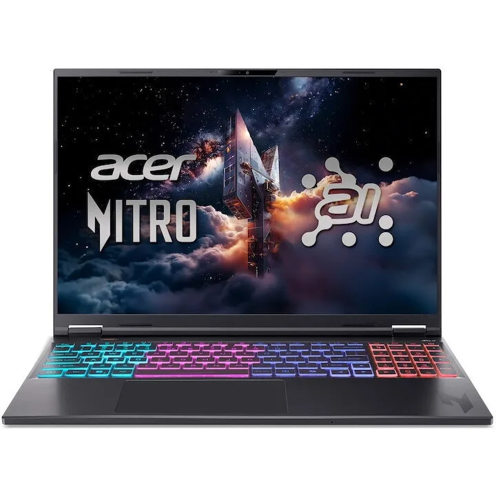 Acer Nitro 16 AI AN16S-61 -R7LG 16" IPS FHD+ 180Hz (Ryzen AI 300 Series-9 365/32GB/1TB SSD/GeForce RTX 5060/No OS) (International English Keyboard) - Image 1