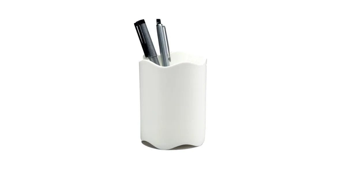 20260521111518_durable_pen_cup_trend_stylo_thiki_leyko.jpeg Durable Pen Cup Trend Στυλό-θήκη Λευκό - Image 1