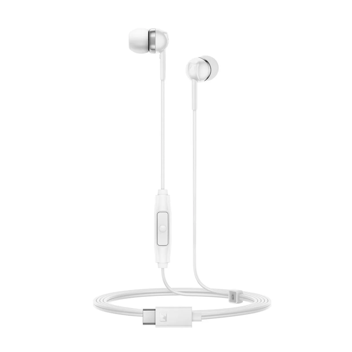 20260525141159_sennheiser_cx_80u_in_ear_handsfree_akoustika_me_vysma_usb_c_leyko.jpeg Sennheiser Cx-80u In-ear Handsfree Ακουστικά με Βύσμα USB-C Λευκό - Image 1