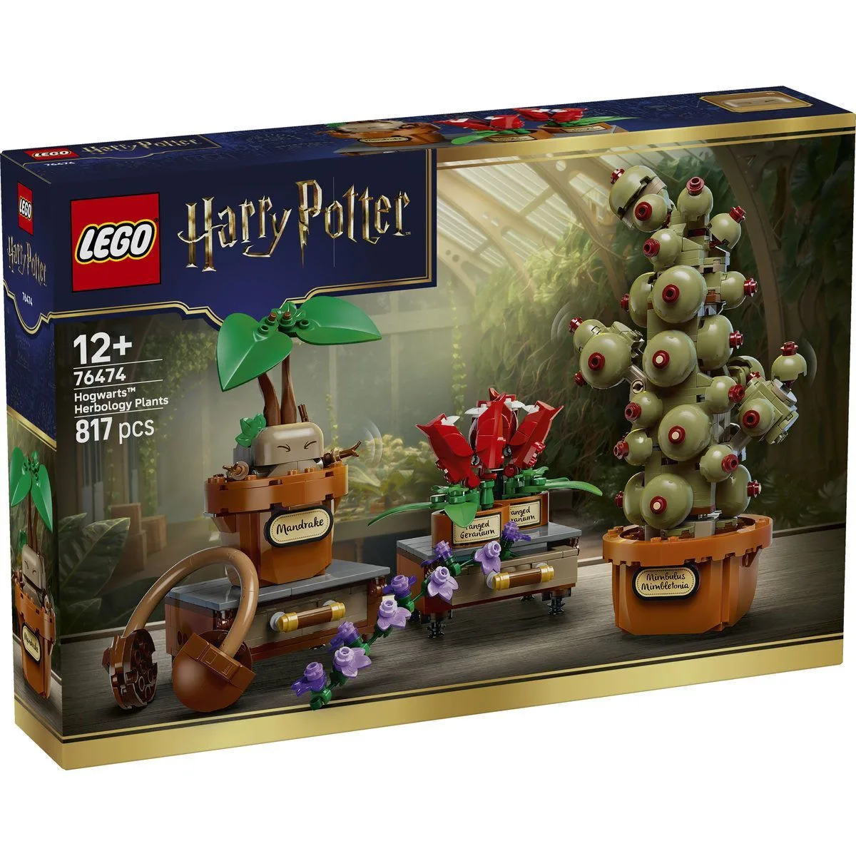 LEGO Harry Potter Harry Potter Hogwarts Herbalism Plants για 12+ Ετών 817τμχ 76474 - Image 1