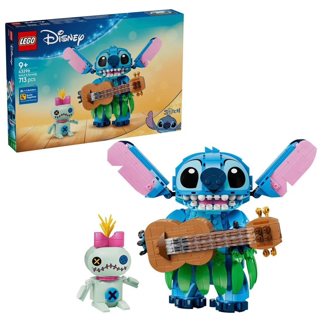 20260602095526_lego_disney_stitch_gia_9_eton_713tmch_43296.jpeg LEGO Disney Stitch για 9+ Ετών 713τμχ 43296 - Image 1