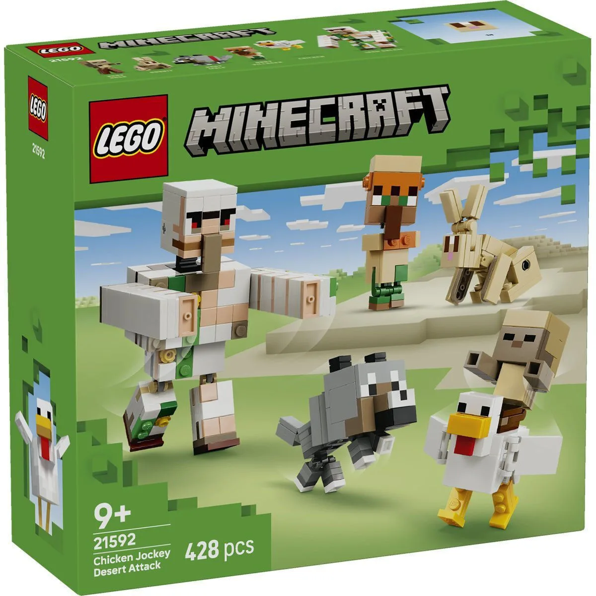 20260602100850_lego_minecraft_desert_attack_with_chicken_jockey_gia_9_eton_428tmch_21592.jpeg LEGO Minecraft Desert Attack with Chicken Jockey για 9+ Ετών 428τμχ 21592 - Image 1
