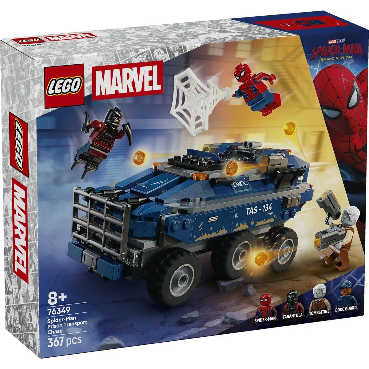 20260602101809_lego_marvel_spider_man_gia_8_eton_367tmch_76349.jpeg LEGO Marvel Spider-Man για 8+ Ετών 367τμχ 76349 - Image 1