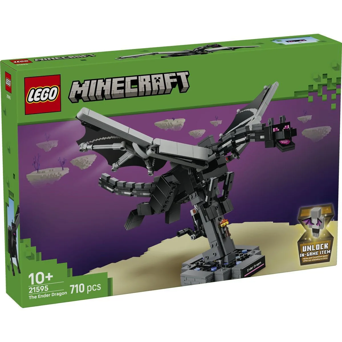 20260602102403_lego_minecraft_ender_dragon_gia_10_eton_710tmch_21595.jpeg LEGO Minecraft Ender Dragon για 10+ Ετών 710τμχ 21595 - Image 1