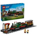 LEGO City Retro Steam Locomotive Train για 7+ Ετών 575τμχ 60511