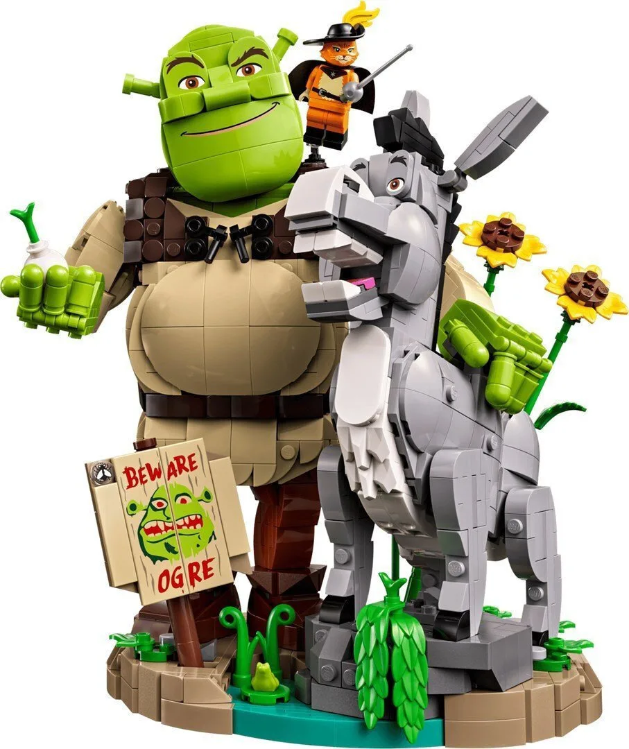 20260602131207_lego_icons_shrek_donkey_puss_in_boots_gia_18_eton_1403tmch_72423.jpeg LEGO Icons Shrek, Donkey & Puss in Boots για 18+ Ετών 1403τμχ 72423 - Image 1