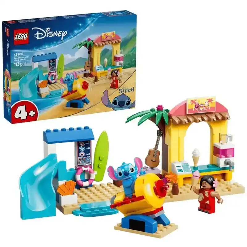 LEGO Disney Beach Fun with Lilo & Stitch για 4+ Ετών 113τμχ 43280 - Image 1
