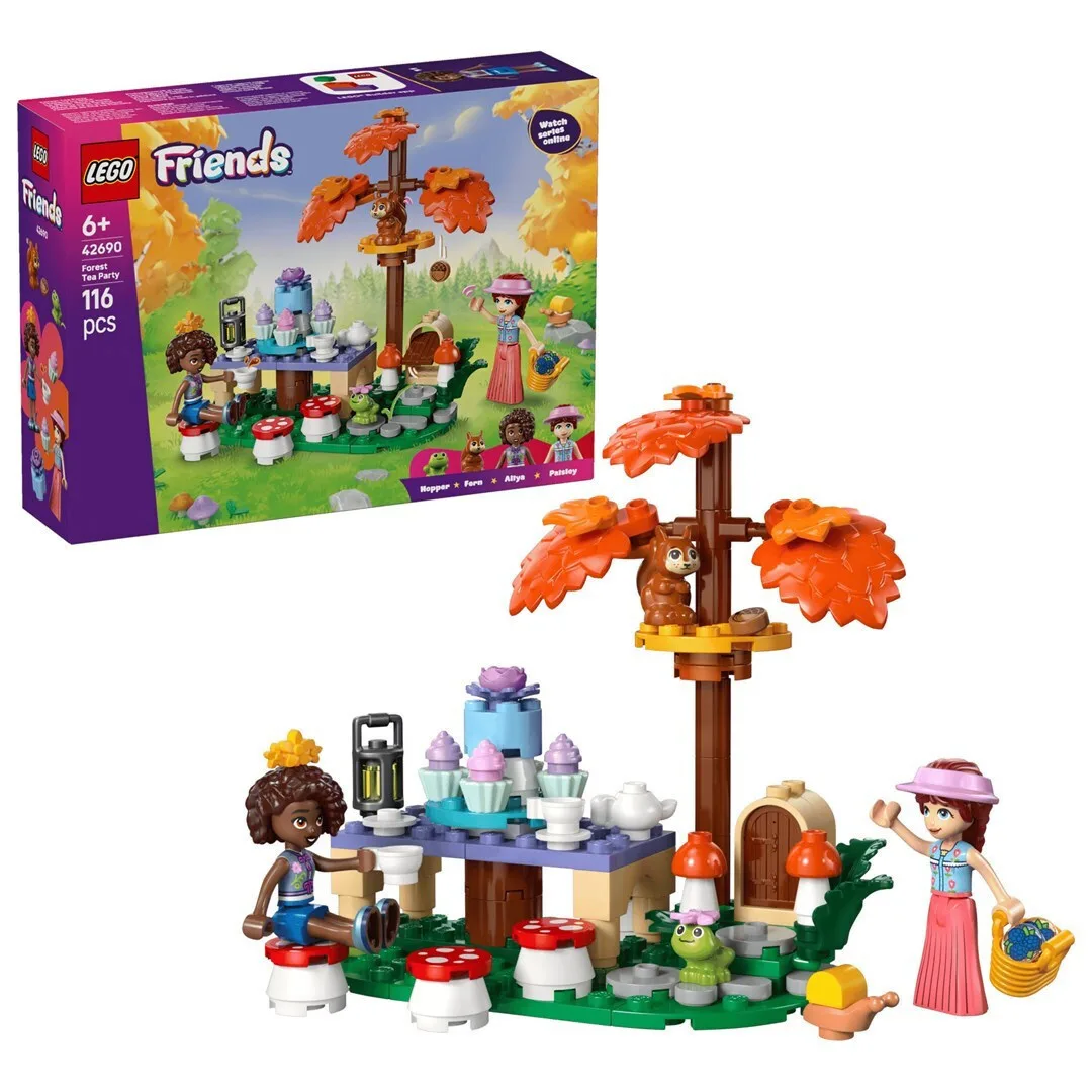 20260602131444_lego_friends_forest_tea_party_gia_6_eton_116tmch_42690.jpeg LEGO Friends Forest Tea Party για 6+ Ετών 116τμχ 42690 - Image 1