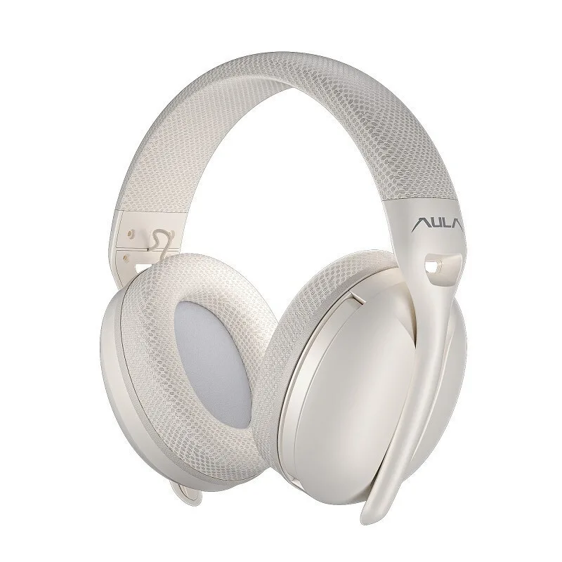 20260602153609_aula_s6_over_ear_gaming_headset_me_syndesi_2_5mm_3_5mm_bluetooth_champagne.jpeg Aula S6 Over Ear Gaming Headset με σύνδεση 2.5mm / 3.5mm / Bluetooth Champagne - Image 1