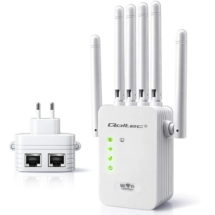 20260602154630_qoltec_57068_access_point_wi_fi_5_dual_band_2_4_5ghz_mono_kit.jpeg Qoltec 57068 Access Point Wi‑Fi 5 Dual Band (2.4 & 5GHz) Μονό Kit - Image 1