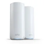 NetGear Orbi 770 Access Point με Mesh Wi‑Fi 7 Tri Band (2.4 & 5 & 6GHz) Διπλό Kit