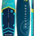 Skatinger Prana Φουσκωτή Σανίδα SUP με Μήκος 3.5m Light Blue
