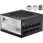 MSI PRO A1000PL PCIE5 1000W Μαύρο Τροφοδοτικό Υπολογιστή Full Modular 80 Plus Platinum