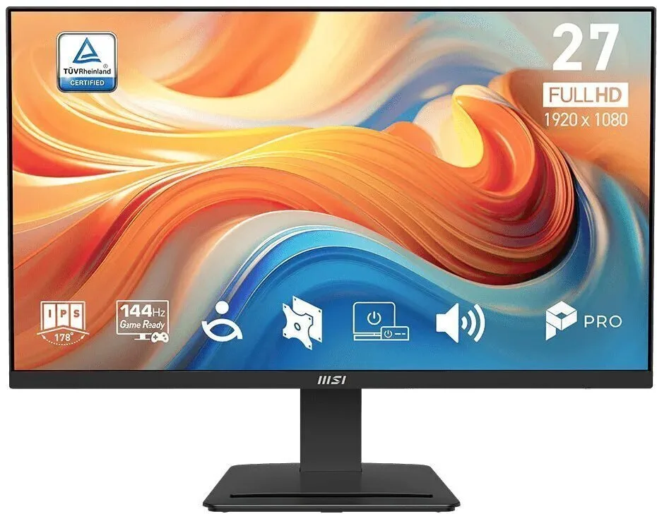 20260602172449_msi_pro_mp273_ips_monitor_27_fhd_1920by1080_144hz.jpeg MSI Pro MP273 IPS Monitor 27" FHD 1920x1080 144Hz - Image 1