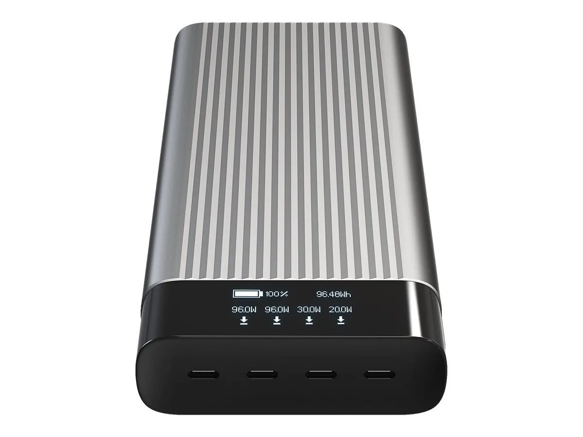 20260603104644_hyper_hyperjuice_power_bank_27000mah_245w_me_4_thyres_usb_c_asimi.jpeg Hyper HyperJuice Power Bank 27000mAh 245W με 4 Θύρες USB-C Ασημί - Image 1