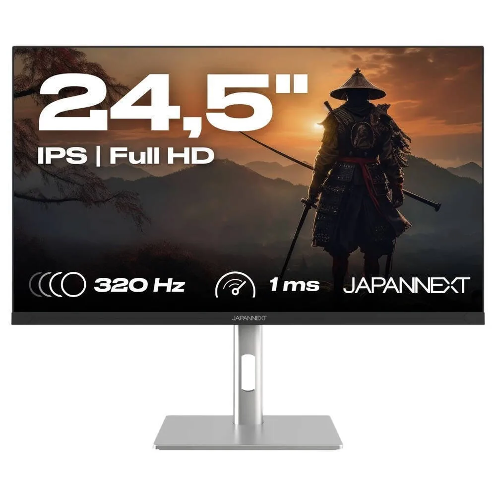 20260603131815_japannext_jn_ips245g320f_hsp_ips_hdr_gaming_monitor_24_5_fhd_1920by1080_320hz.jpeg Japannext JN-IPS245G320F-HSP IPS HDR Gaming Monitor 24.5" FHD 1920x1080 320Hz - Image 1