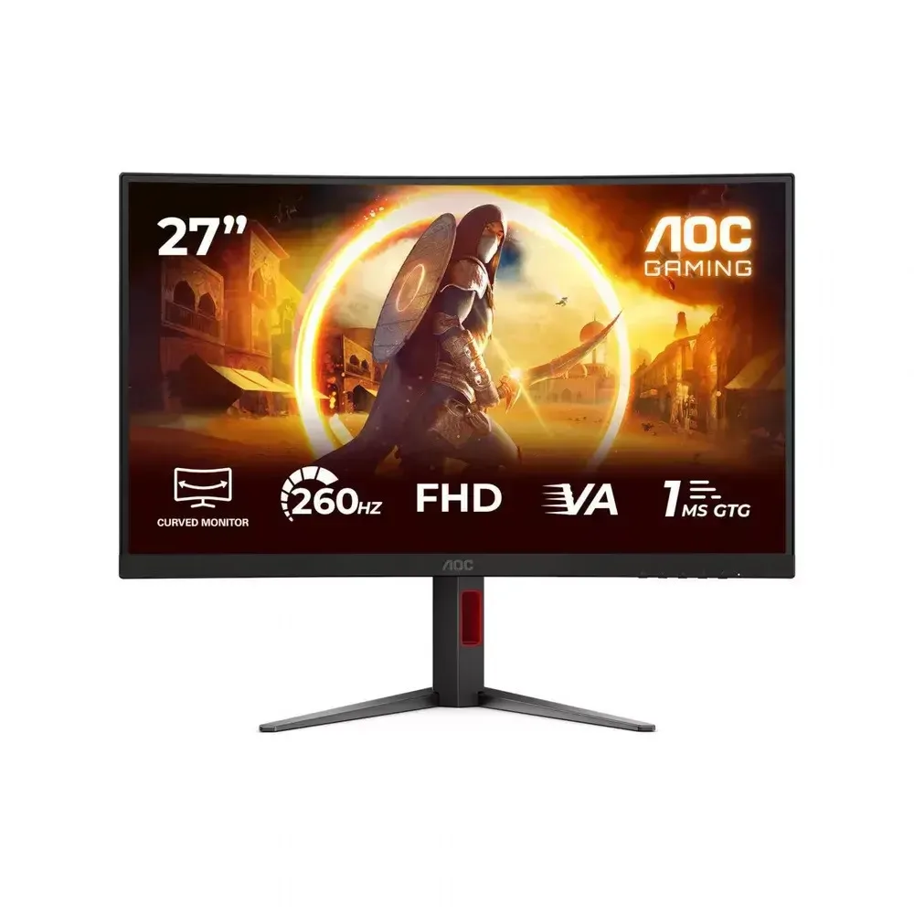 20260603140240_aoc_c27g4z2_va_curved_gaming_monitor_27_fhd_1920by1080_280hz_me_chrono_apokrisis_1ms_gtg.jpeg AOC C27G4Z2 VA Curved Gaming Monitor 27" FHD 1920x1080 280Hz με Χρόνο Απόκρισης 1ms GTG - Image 1