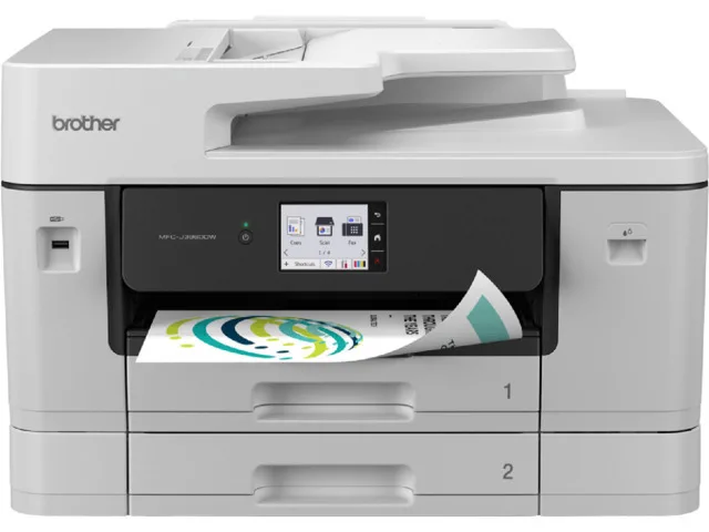 Brother Έγχρωμο Πολυμηχάνημα Inkjet με WiFi και Mobile Print MFC-J3960DW - Image 1