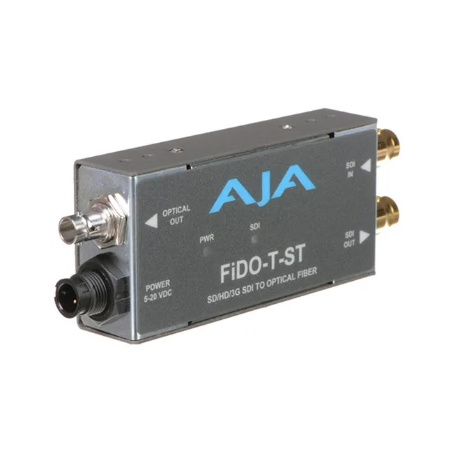 20260604100245_aja_1_channel_3g_sdi_to_single_mode_st_fiber_transmitter_fido_t_st.jpeg Aja 1-channel 3g-sdi To Single-mode St Fiber Transmitter Fido-t-st - Image 1
