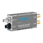 Aja 1-channel Single Mode St Fiber To 12g-sdi Receiver Fido-r-12g-st