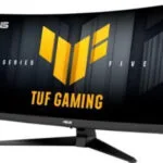 Asus TUF Gaming VG34WQ5A Ultrawide VA HDR Curved Monitor 34" QHD 3440x1440 200Hz με Χρόνο Απόκρισης 1ms GTG