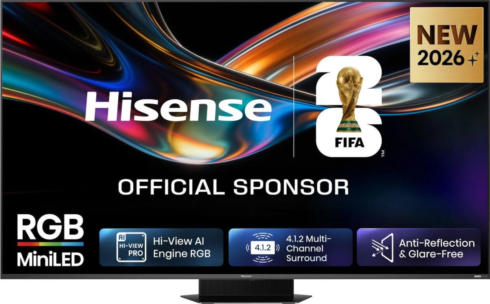 Hisense Smart Τηλεόραση 85" 4K UHD Mini LED UR9S HDR (2025) 85UR9S - Image 1