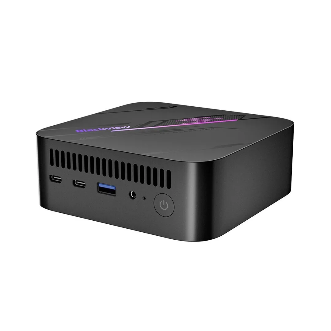 20260604134400_blackview_mp100_mini_pc_ryzen_5_7430u_16gb_ddr4_512gb_ssd_w11_pro.jpeg BlackView MP100 Mini PC (Ryzen 5 7430U/16GB DDR4/512GB SSD/W11 Pro) - Image 1