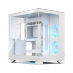 Fractal Design Pop 2 Gaming Midi Tower Κουτί Υπολογιστή με Πλαϊνό Παράθυρο και RGB Φωτισμό Λευκό