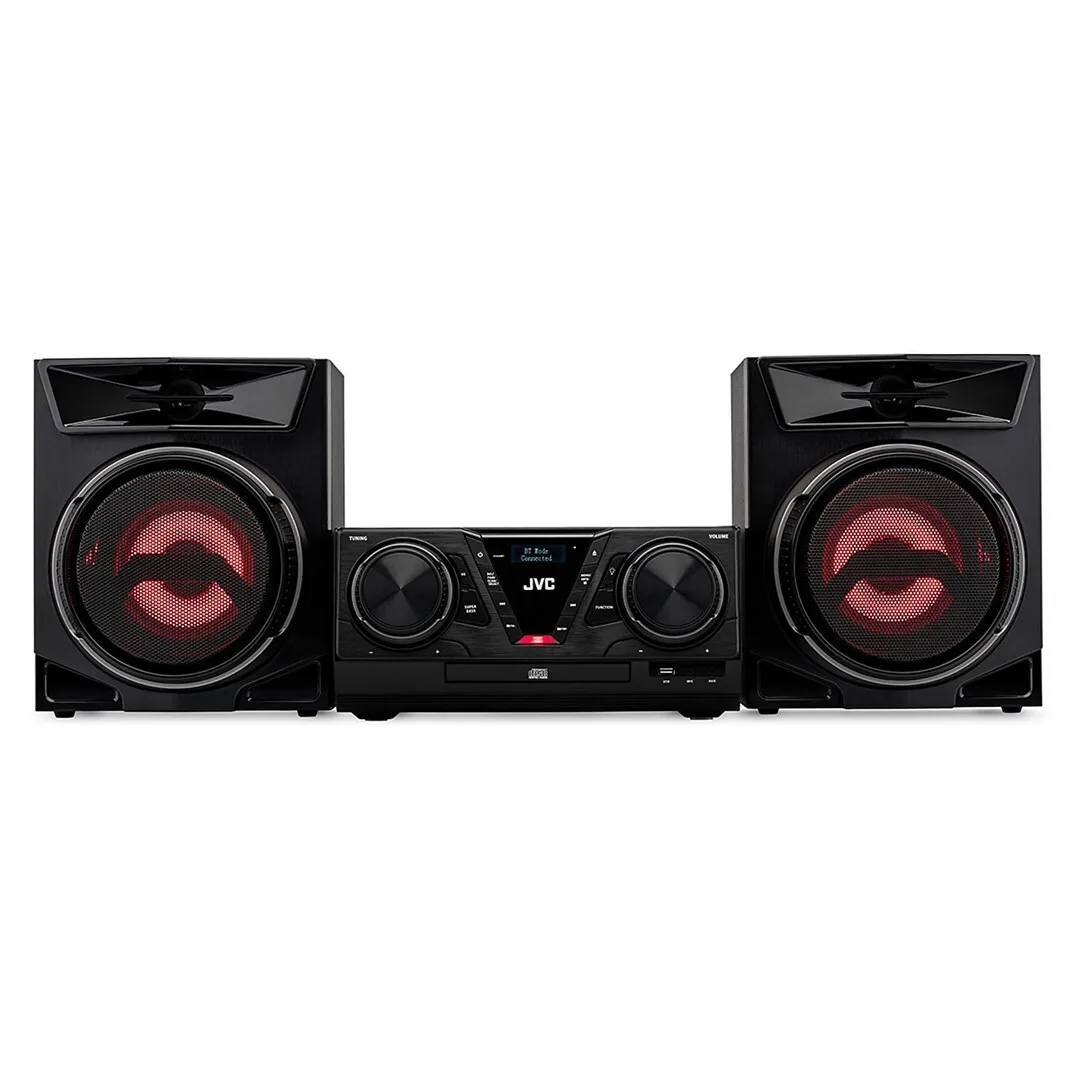 JVC Ηχοσύστημα 2.0 MX-E325B-DAB με CD Player Μαύρο - Image 1