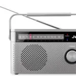 JVC RA-E315G Επιτραπέζιο Ραδιόφωνο Ρεύματος με Bluetooth Γκρι