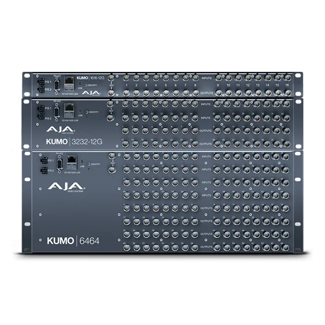 20260605103006_kumo_compact_16by16_12g_sdi_router_kumo_1616_12g.jpeg Kumo Compact 16x16 12g-sdi Router Kumo 1616-12g - Image 1