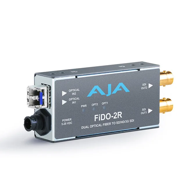 20260605103008_aja_2_channel_single_mode_lc_fiber_to_3g_sdi_receiver_fido_2r.jpeg Aja 2-channel Single Mode Lc Fiber To 3g-sdi Receiver Fido-2r - Image 1