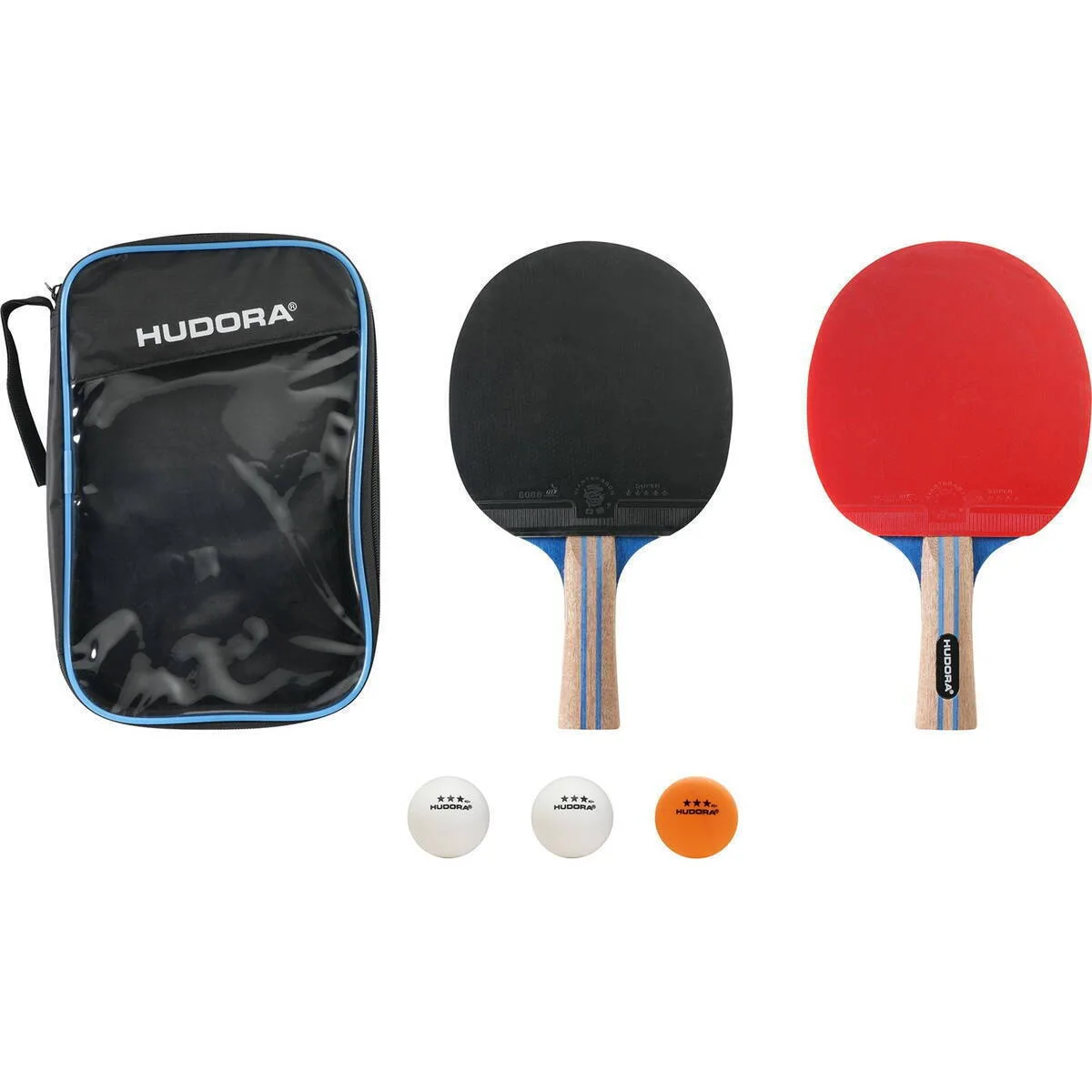 20260605114335_hudora_hudora_table_tennis_set_match_fitness_equipment_2_players.jpeg Hudora Hudora Table Tennis Set Match Fitness Equipment 2 Players - Image 1