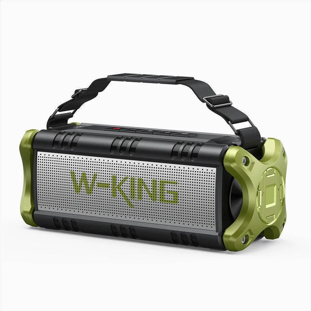20260605151611_w_king_d8_icheio_bluetooth_50w_me_diarkeia_mpatarias_eos_24_ores_prasino.jpeg W-King D8 Ηχείο Bluetooth 50W με Διάρκεια Μπαταρίας έως 24 ώρες Πράσινο - Image 1