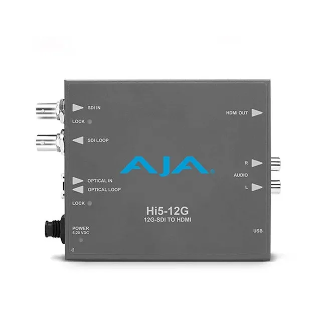Aja 4k/ultrahd 12g-sdi To Hdmi 2.0 Converters Hi5-12g-r - Image 1