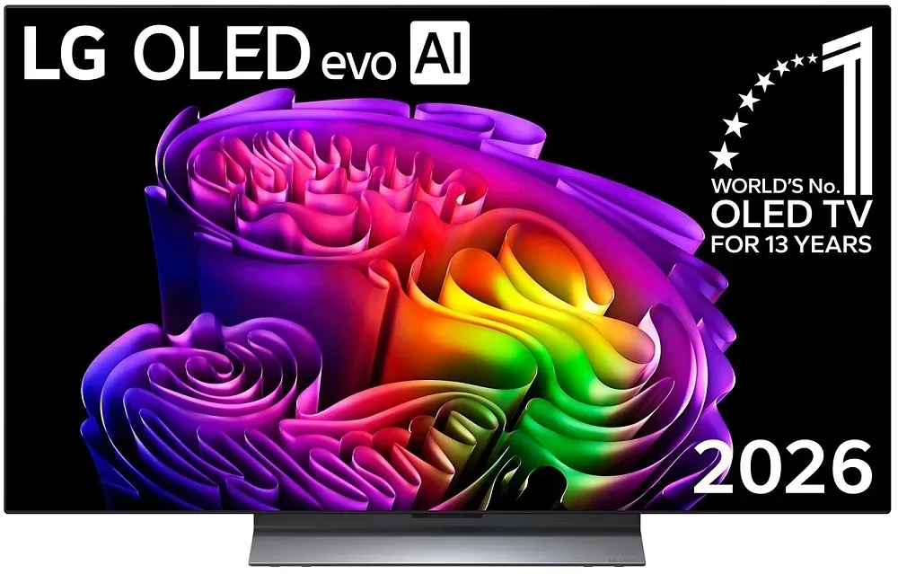 20260609101107_lg_smart_tileorasi_48_4k_uhd_oled_evo_ai_g6_hdr_2026_oled48g66ls.jpeg LG Smart Τηλεόραση 48" 4K UHD OLED evo AI G6 HDR (2026) OLED48G66LS - Image 1